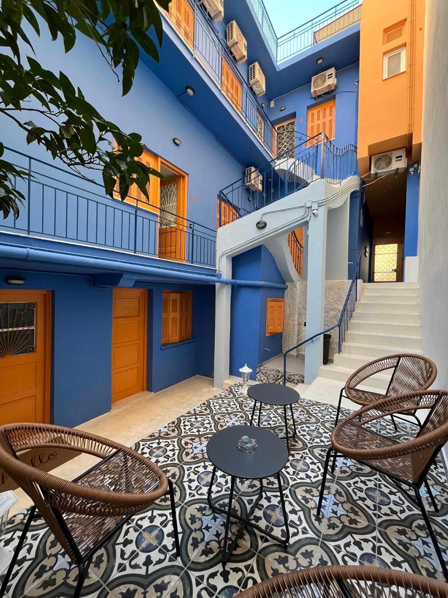 The Blue House Athens Aparthotel Kültér fotó