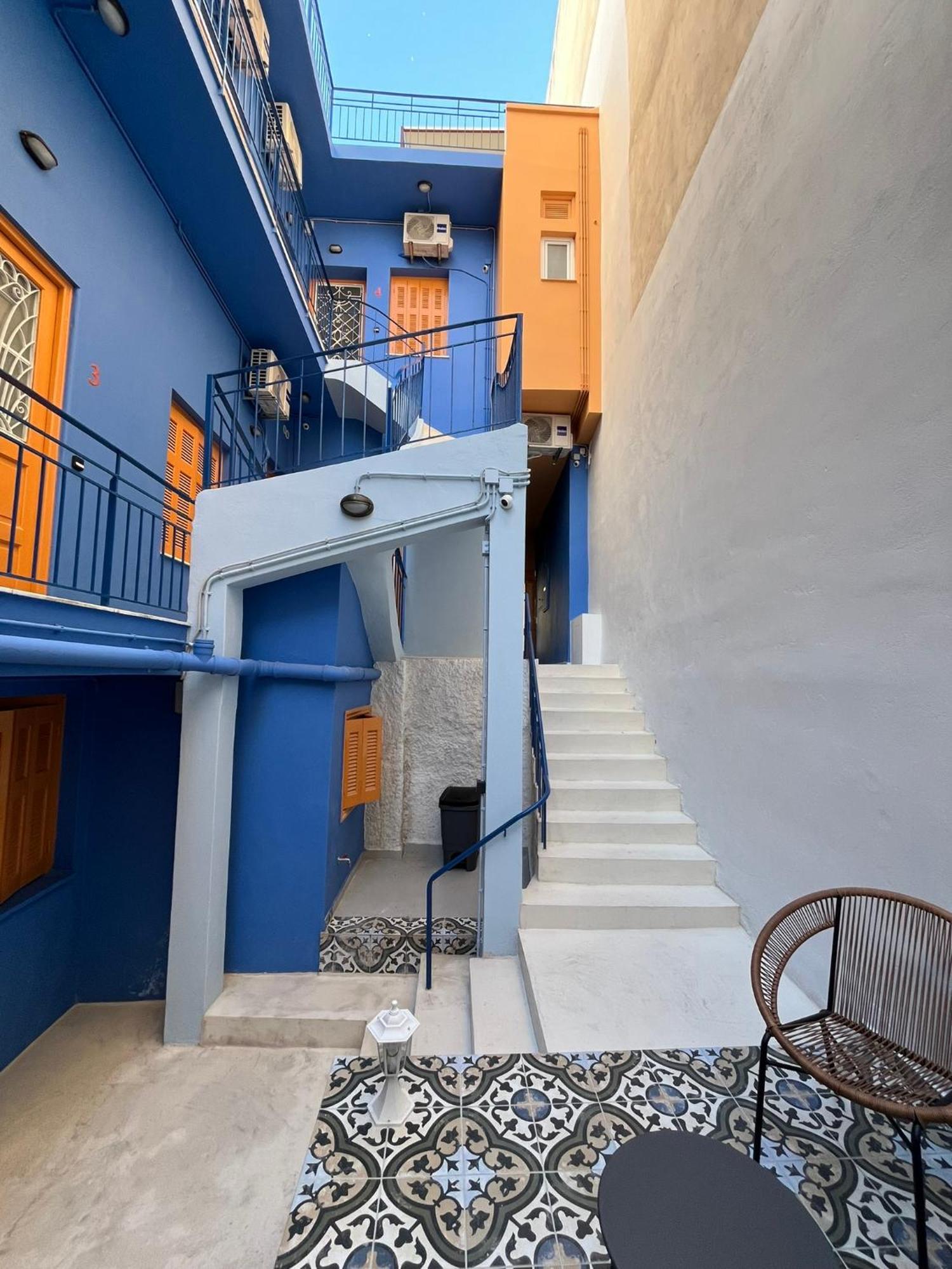 The Blue House Athens Aparthotel Kültér fotó