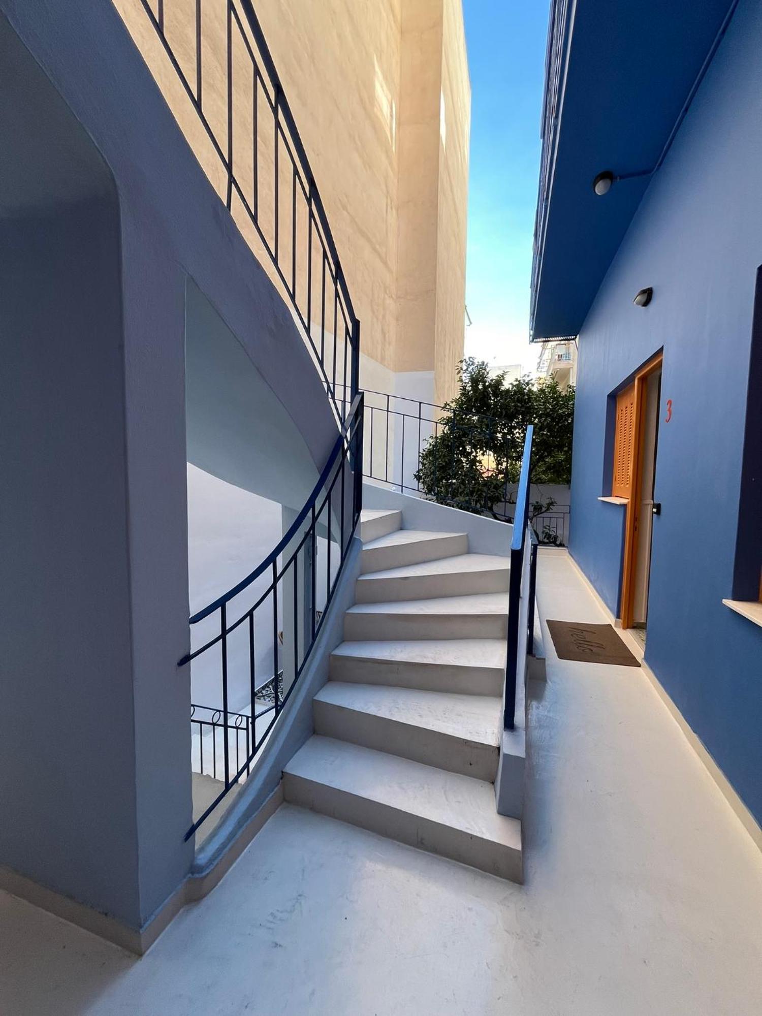 The Blue House Athens Aparthotel Kültér fotó