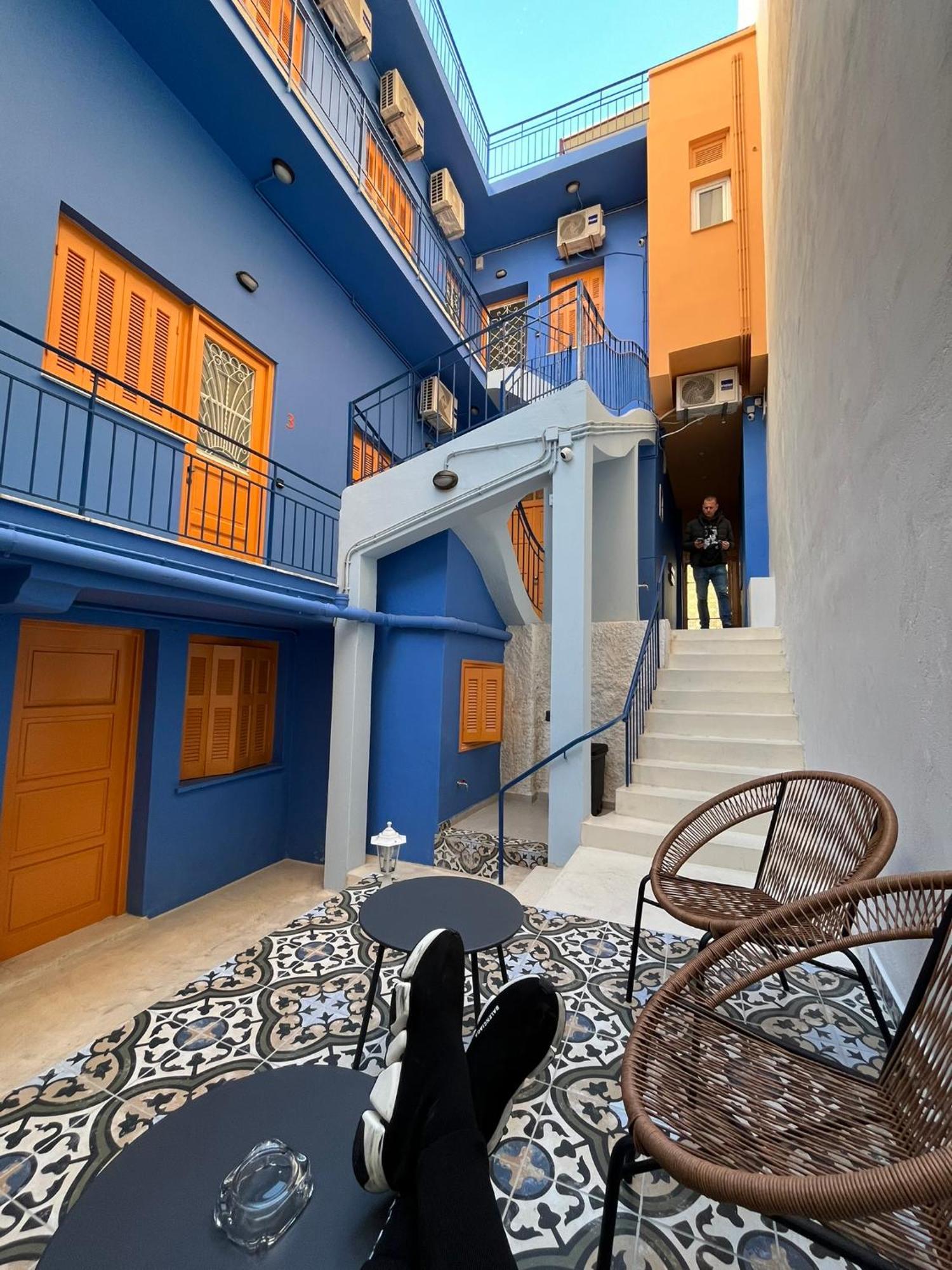 The Blue House Athens Aparthotel Kültér fotó