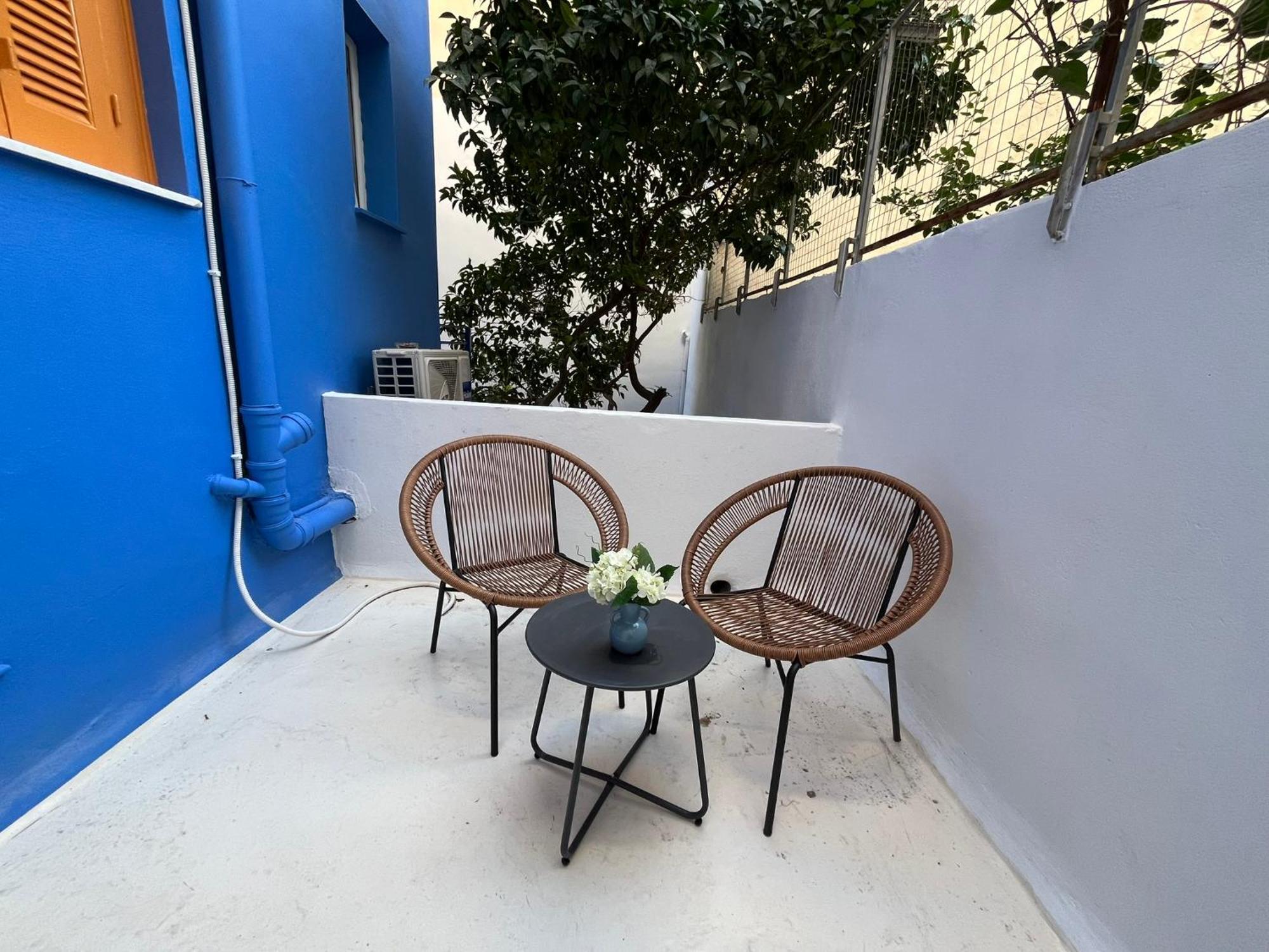 The Blue House Athens Aparthotel Kültér fotó